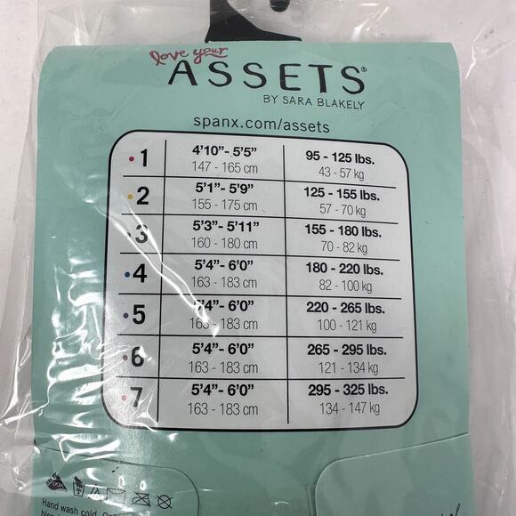 Spanx NWT Shaping Tights Size‎ 4 Wish Bone Texture Black Shape wear Slimming - Picture 5 of 6